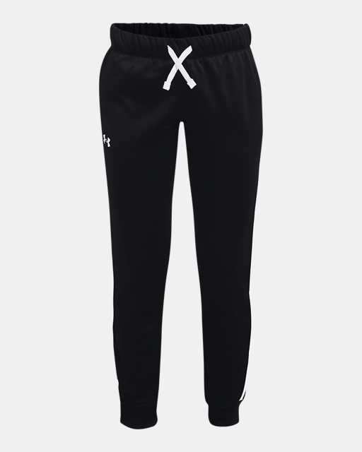 Black 001 Youth X-Large Visita lo Store di Under ArmourUnder Armour Girls' Finale Capris /White 